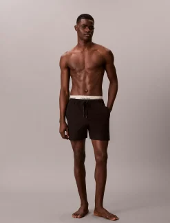 Zwemshorts met dubbele tailleband met logo